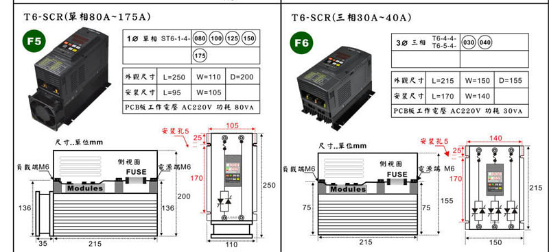 T6 digital SCR power regulator 26